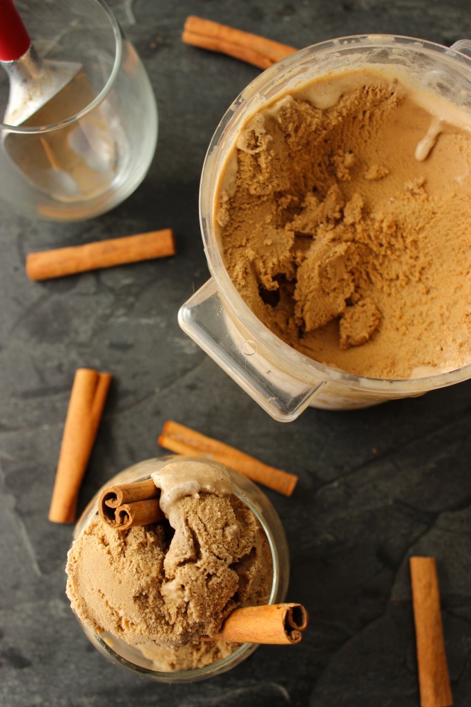 Coffee and Toasted Cinnamon Ice Cream--Laughing Over Spilled Milk